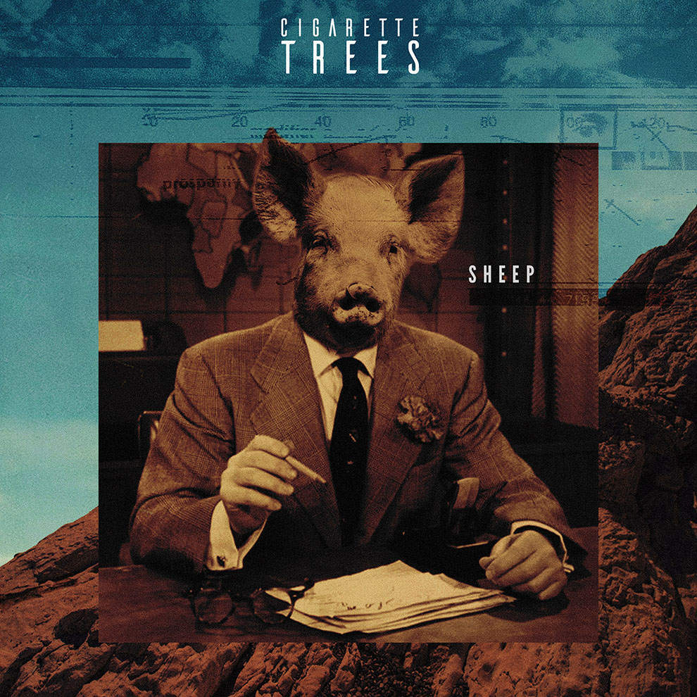 Sheep by Cigarette Trees Single artwork by Roberto Rabadan